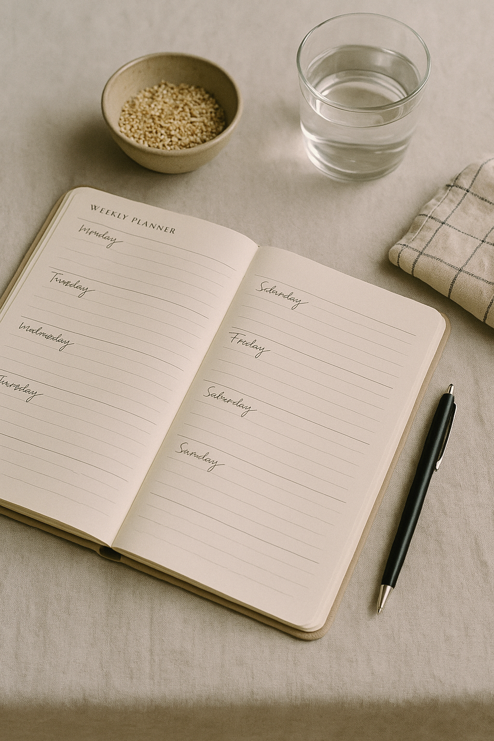 What your first week of building sustainable habits looks like